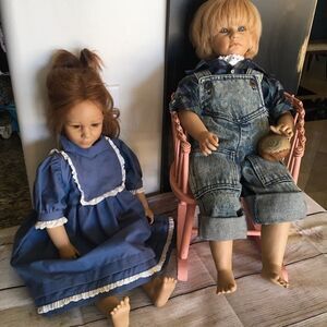 Barefoot Lifelike Children Dolls